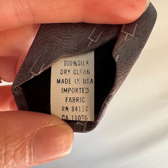 Vintage 2003 Buffalo Bills Silk Tie Gray NFL Football Made in USA Y2K Retro EUC - Picture 6 of 6